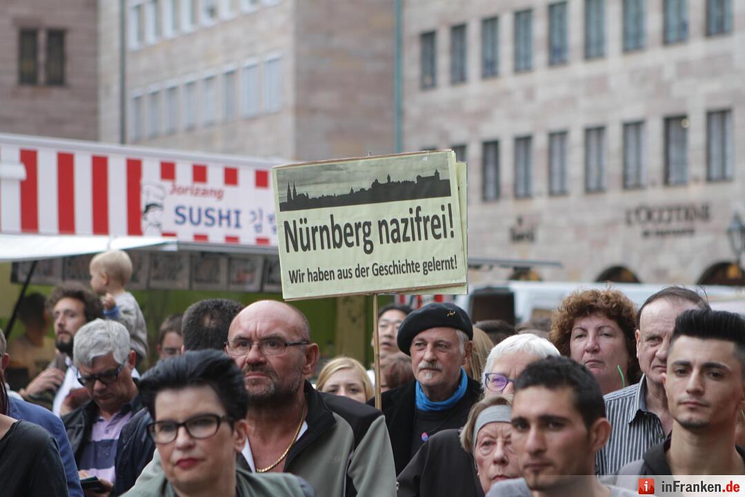 Demo gegen Neonazis in Nürnberg