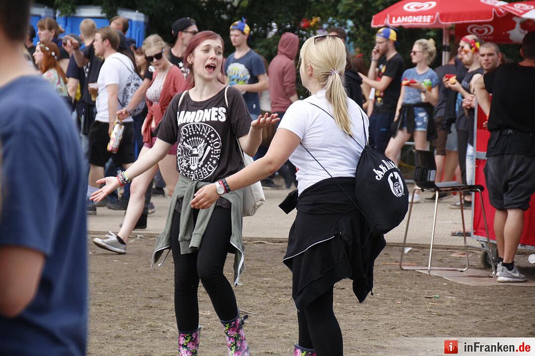 Rock im Park 2016 - Das Festivalgelände am Samstag