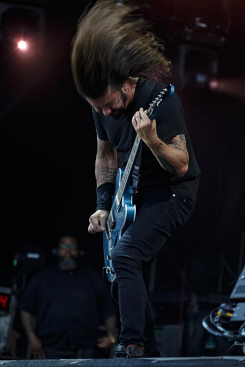 Die Foo Fighters bei Rock im Park 2018.