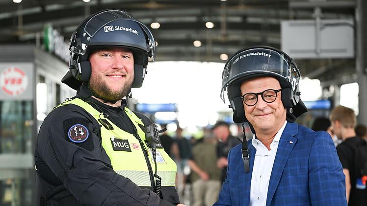 Pressetermin mit DB Sicherheit