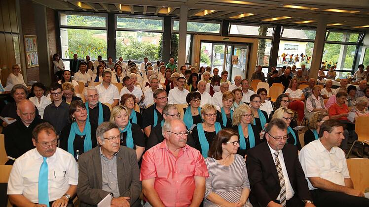 Die Aula war gut besucht