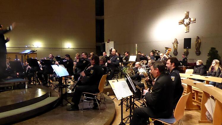 Blick in das Orchester. Gerhild Ahnert