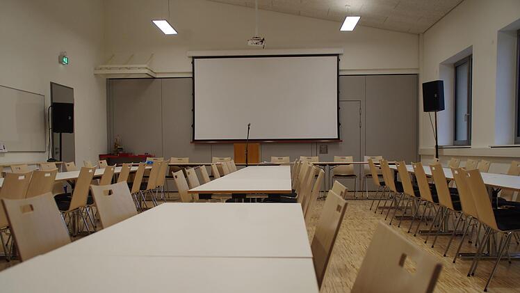 Der Lehrsaal der städtischen Wehr. Foto: Marco Meißner