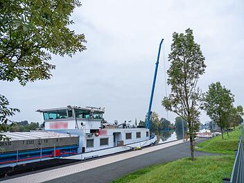 Hochspannungsleitung über Main im Kreis Bamberg abgerissen