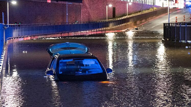 Sturmtief &laquo;Manja&raquo; - Hamburg