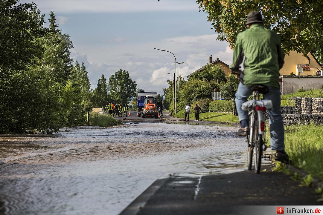 Hochwasser in Zell