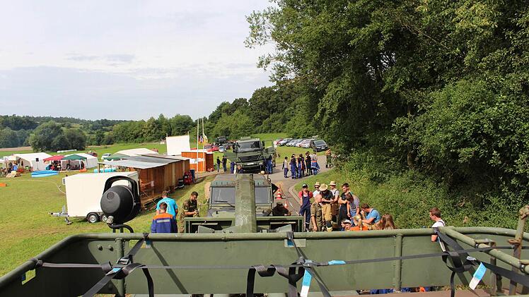 Der Blick über aus und über den Multi der Bundeswehr.Foto: Lisa Kieslinger