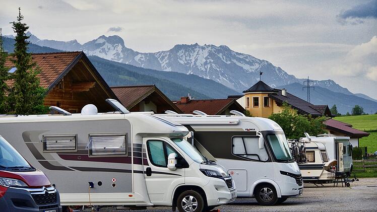 Wohnmobil Camping