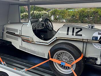 "St&uuml;ck britischer Automobilgeschichte": Besonderer Oldtimer in Bamberg verzollt