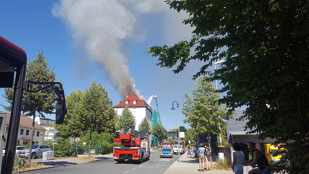 Wohnhausbrand in Bayreuth