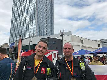N&uuml;rnberg:  "Firefighter Stairrun&ldquo; - St&auml;dtische Feuerwehr belegt Platz im Mittelfeld