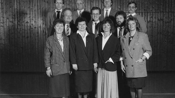 Vorstand 80er Jahre Repro: Horst Habermann