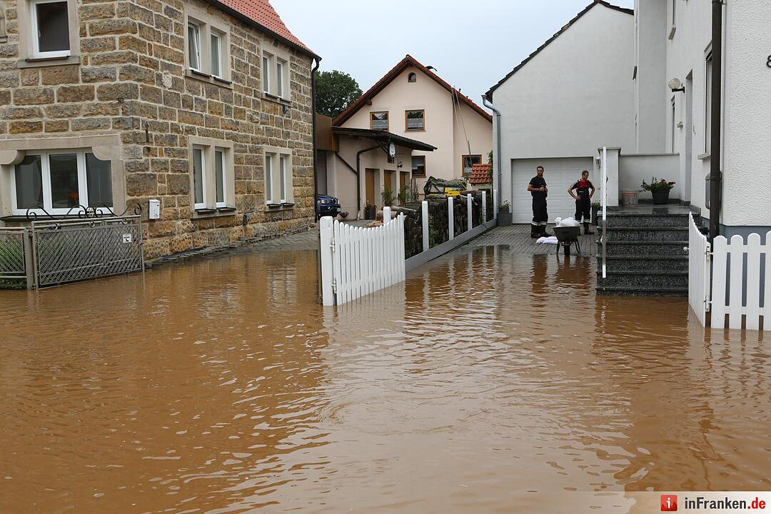 Hochwasser Landkreis Bamberg III - Oberhaid