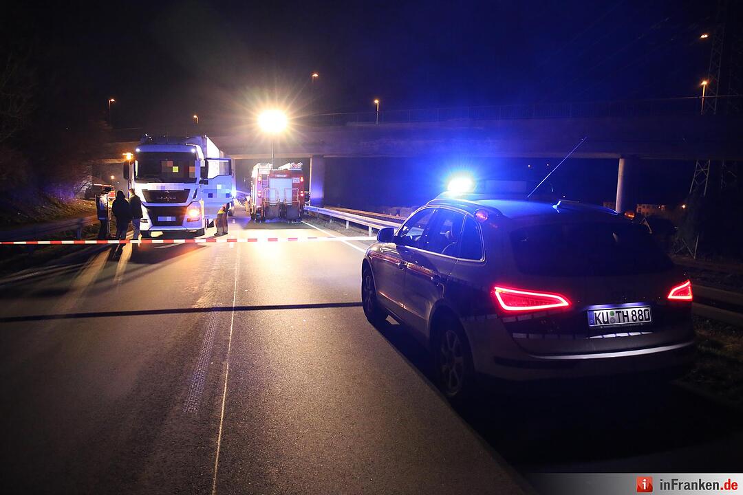 Kulmbach: Mann auf B289 überfahren