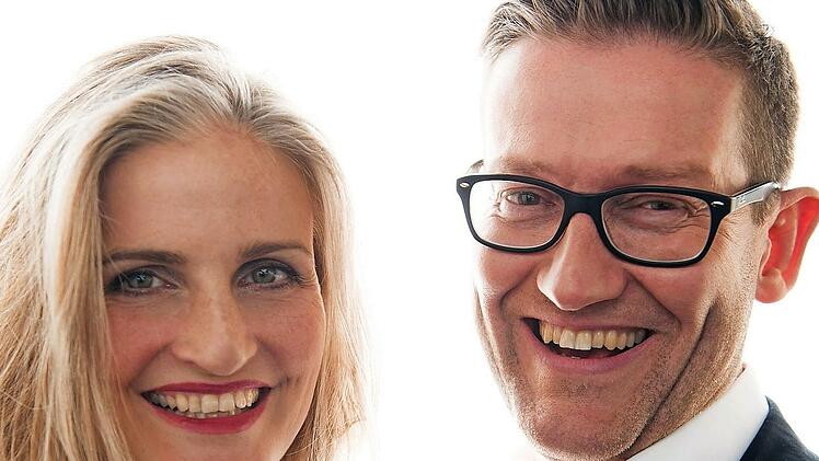 Die beiden Interpreten des Abends, Gesche Geier und Hans Martin Gräbner