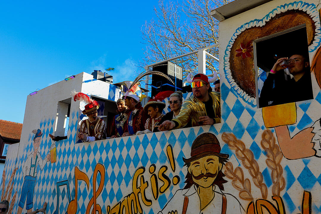 Fasching in Sand am Main!