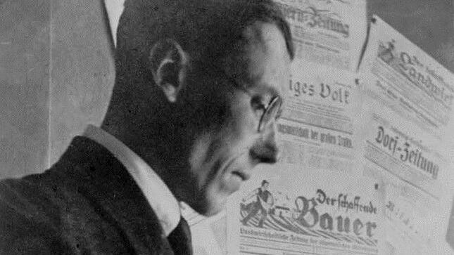 Eine der wenigen Fotoaufnahmen des langjährigen Reichstagsabgeordneten Ernst Putz, der morgen vor 80 Jahren unter nicht vollständig geklärten Umständen ums Leben kam. Fotos: Archiv/Ralf Ruppert