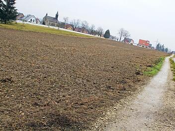 Im Baugebiet "Am Eidig" in Ebensfeld sollen 22 bis 23 Bauplätze in der Größe von 600 bis 700 Quadratmetern entstehen. Foto: Matthias Einwag