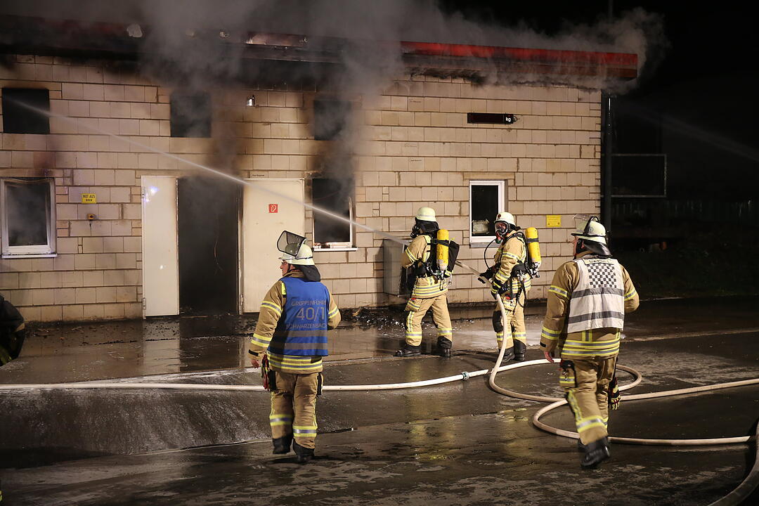 Feuerwehr kann Explosion verhindern