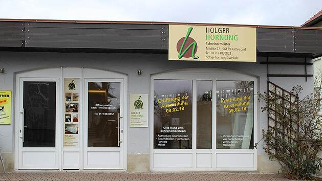 In der Ebinger Straße 7 in Rattelsdorf eröffnet Schreinermeister Hornung seinen neuen Ausstellungsraum.