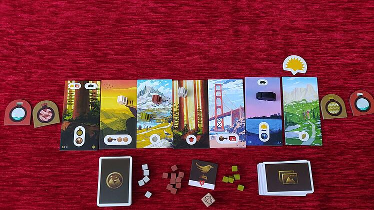 Spiele-Test Trails: Rezension des kompakten Familienspiels rund ums Wandern