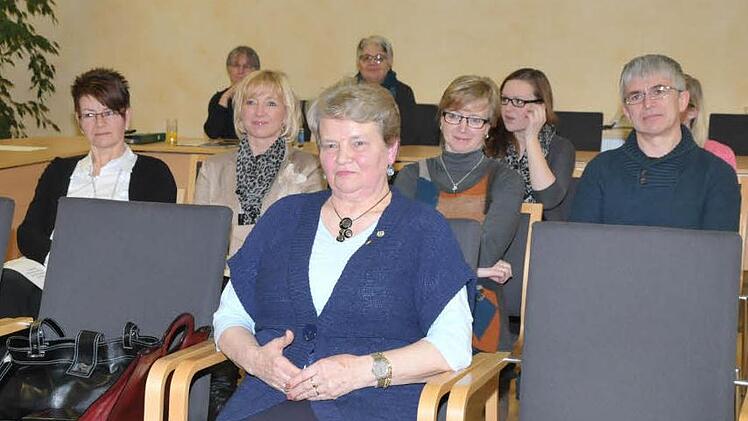 Karin, Jutta, Kunigunde, Barbara und Schwiegersohn Dieter (v. l.)