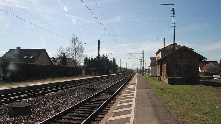 Der Ebensfelder Bahnhof