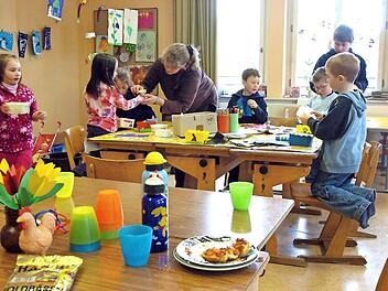 Mittagsbetreuung an Grundschulen gibt es in Coburg schon seit über zehn Jahren (hier ein Foto aus den Anfangstagen in der Lutherschule). Die Stadt lässt sich das Betreungsangebot an den Schulen bis zur zehnten Klasse einiges kosten. Foto: Hagen Lehmann/ CT-Archiv