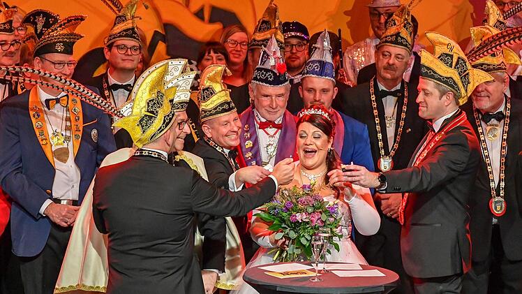 Oli I. und Antje I. sind Coburgs neues Prinzenpaar. Ronald Rinklef