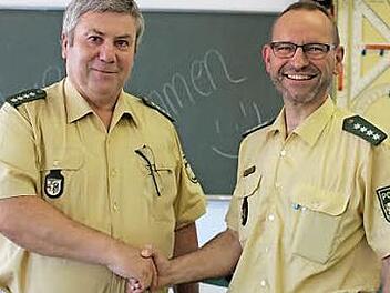 Gerhard Backert (l.) war seit 2006 stellvertretender Leiter in Höchstadt. Thomas Gamm (r.) übernimmt seinen Job.  Foto: Sabine Memmel