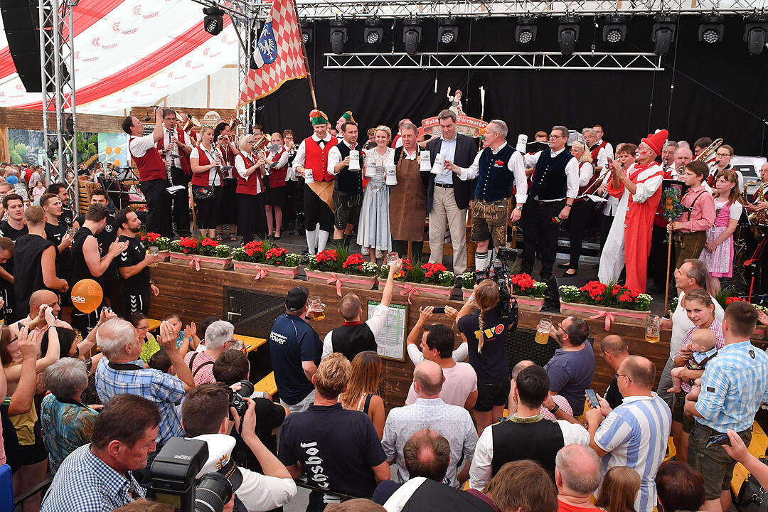 Der Auftakt der Kulmbacher Bierwoche 2018