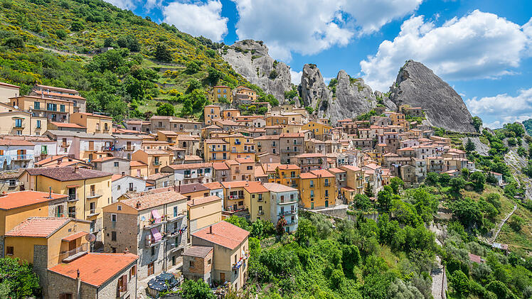 Urlaub in Italien - Castelmezzano
