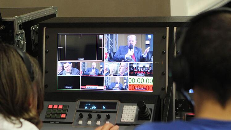 Reichlich technischer Aufwand hinter den Kulissen.