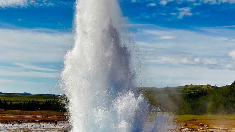 Typisch Island: Geysire.Foto: Matthias Hoch
