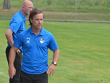 Ab sofort nicht mehr Euerbacher Trainer: Der Landesligist hat sich von Oliver Kr&ouml;ner (vorne) getrennt. Foto: Marion Wetterich