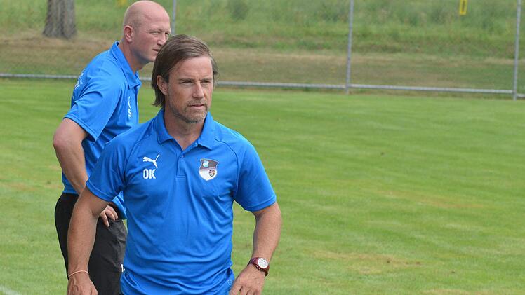 Ab sofort nicht mehr Euerbacher Trainer: Der Landesligist hat sich von Oliver Kr&ouml;ner (vorne) getrennt. Foto: Marion Wetterich