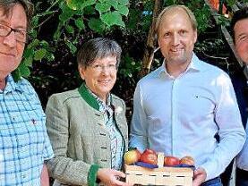 Toni Eckert, Heidrun Piwernetz, Ulrich Sch&uuml;rr und Harald Fichtner (v&nbsp;l.)  Foto: PR