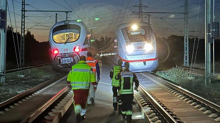 ICE bei Rödental evakuiert