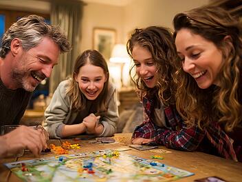 Symbolbild: Spiele, Spieleabend, Familie