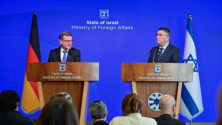 Au&szlig;enminister Wadephul in Israel