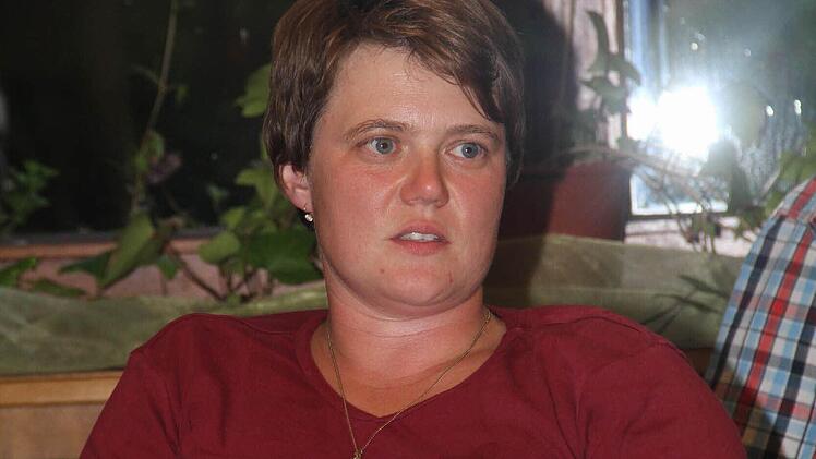 Beim Bürgergespräch in Baiersdorf bezog Doris Leikeim Stellung zum Vorwurf der Lärmbelästigung durch ihre Biogasanlage. Foto: Gerda Völk