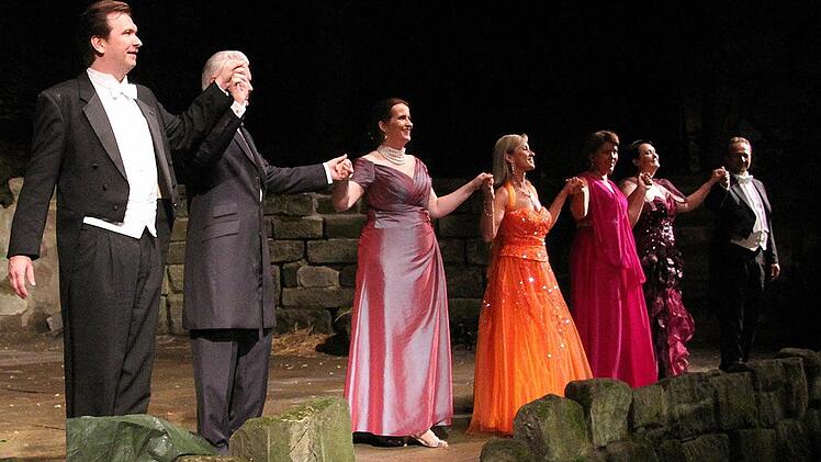 Das glanzvolle Ende eines bezaubernden italienischen Opernabends.