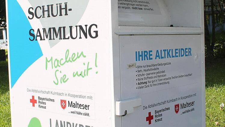 Container des Pilotprojektes von Landkreis Kulmbach, BRK und Malteser