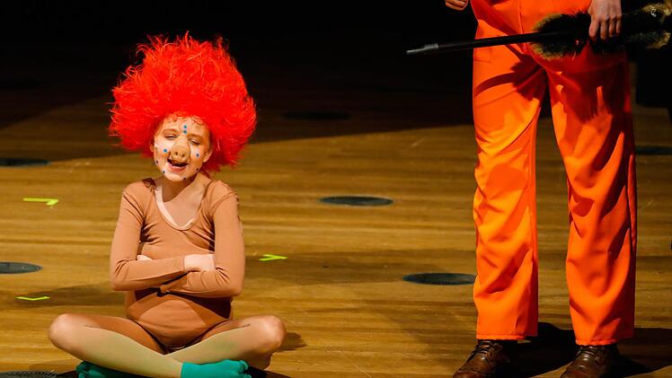 Das Sams-Musical im Joseph-Keilberth-Saal der Konzerthalle. Foto: Matthias Hoch