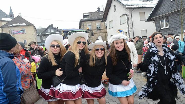 Die Rothenkirchener Narren. Foto: Hofmann