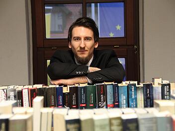 Er hatte sich einen anderen Standort gewünscht: Bibliotheksleiter Jan Marberg sieht die Räume im Alten Rathaus als nur bedingt geeignet an. Foto: Archiv/Ulrike Müller