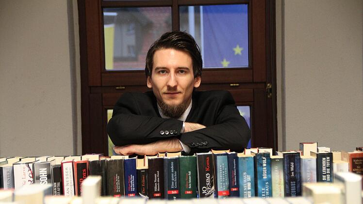 Er hatte sich einen anderen Standort gewünscht: Bibliotheksleiter Jan Marberg sieht die Räume im Alten Rathaus als nur bedingt geeignet an. Foto: Archiv/Ulrike Müller