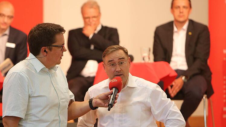 Impressionen vom Regionentalk zum Thema Sportstadt CoburgFoto: Jochen Berger