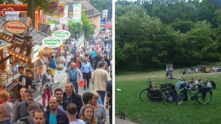 Erlangen: Heftiger Widerstand gegen Musikverbot bei Bergkirchweih - "Politik gegen Jugendliche"