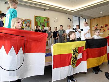 Schon farblich passen Franken und Österreich gut zusammen. Foto: Richard Sänger